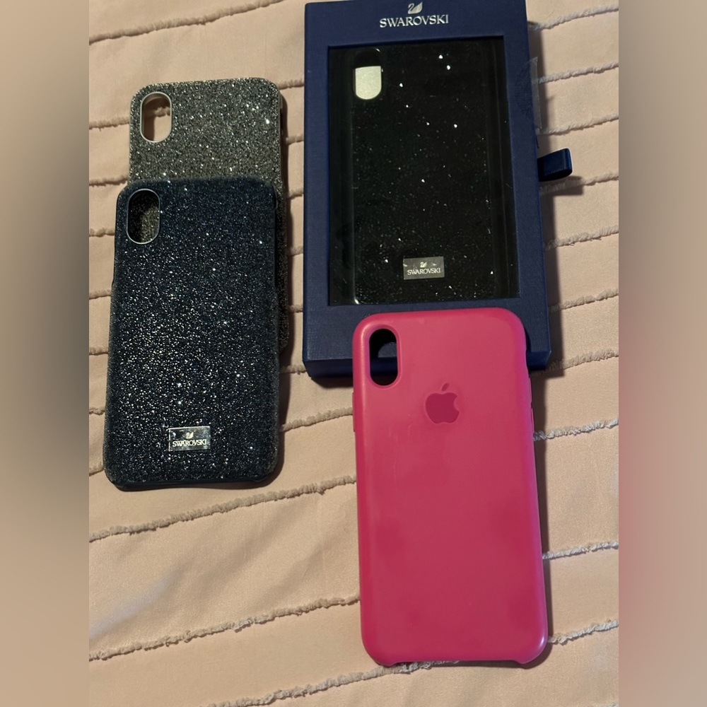 Bundle of 4 cases for iPhone X max